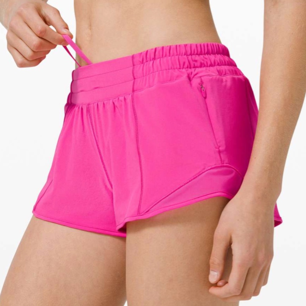 lululemon athletica Hot Pink Athletic Shorts